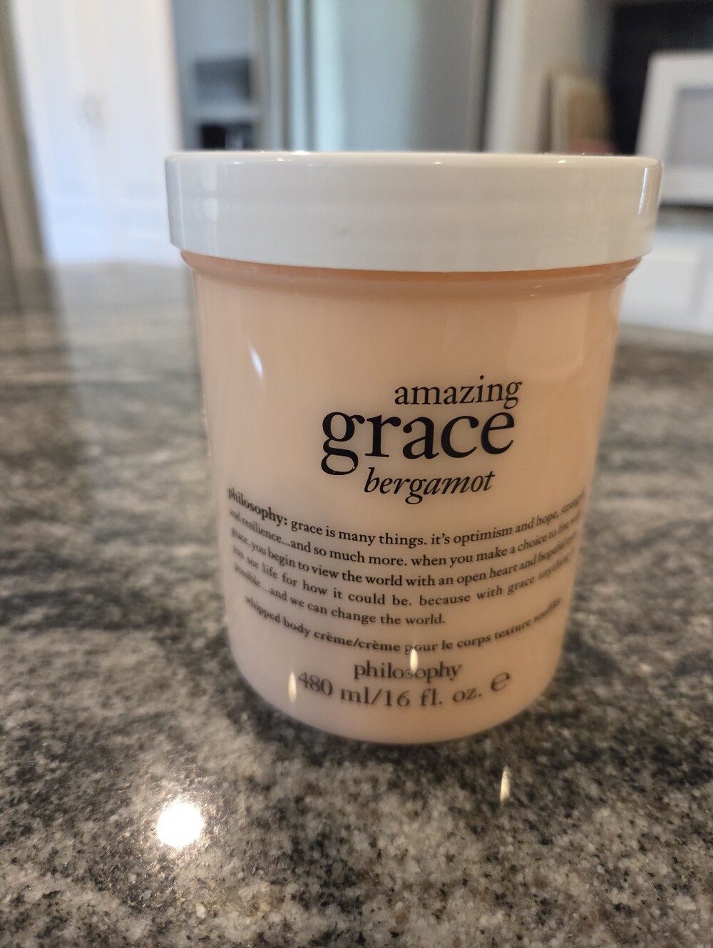 Philosophy Amazing Grace Bergamot Whipped Body Creme, 16 Fl Oz, Brand New